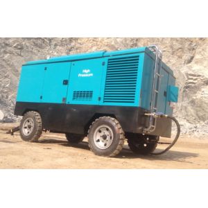 150Cfm 145Psi Diesel Screw Compressor For Drilling Rig Piling Industry