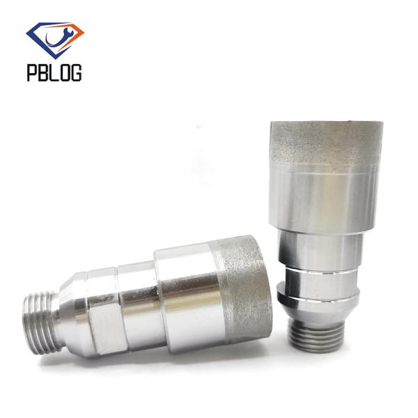 Manufacture glass hole saw Threaded Solid Sintered Diamond Bits