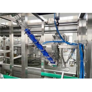4000ml Water Filling Machines , Rising Filling Bottling Plant Machinery