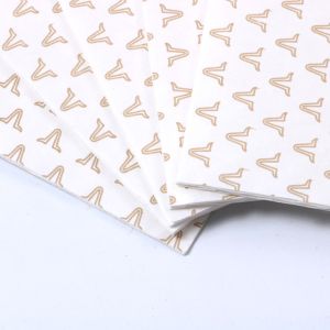 Cardboard Fancy Texture 3ply 7ply White Candy Pads Custom Logo