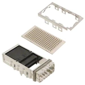 China 2149157-1 2149157-3 2149159-5 CONN SFP+ RCP W/CAGE 2X8 320P RA on sale