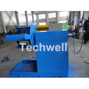 Industrial Automatic Hydraulic Decoiler Machine , Sheet Decoiling Machine