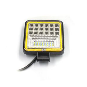 126W IP67 Spot Square Waterproof LED Work Lights