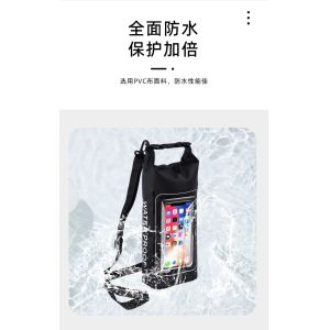 WATERPROOF BAG NEW 2L WATERPROOF BAG PVC SWIMMING WATERPROOF BAG 2-IN-1 MOBILE