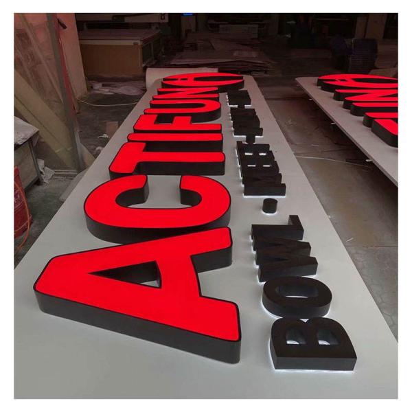 Wholesale Customizedmizes Led Letters Backlit Letter Sign 3d Led Ligiht Channel Letter Signs