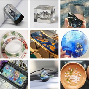 Low Heat Release Yellow Resistance Crystal Clear Epoxy Resin For Casting Diy