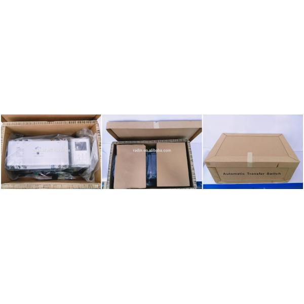 100A-225A 3P/4P Generator Power Switch MCCB Type Dual Power White Black For Bank