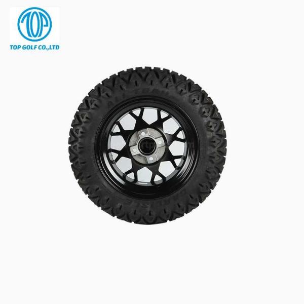 Buy Electric Fuel Aluminum Steel Golf Cart Tires And Wheel Covers at wholesale prices