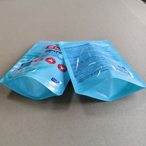 Leak-Proof Stand Up Bags For Laundry Pods Packaging Custom Thickness With Child