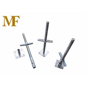 Adjustable Ringlock Cuplock Kwikstage Scaffolding System Swivel Base Screw Jack