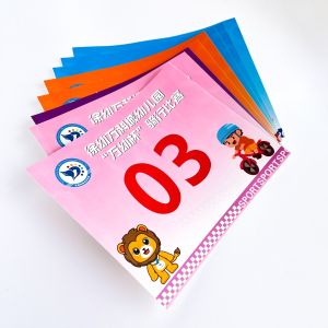 Tyvek Race Bib Numbers 210mm Screen Printed Customizable