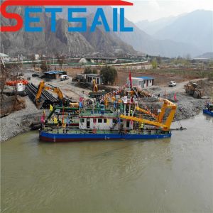 Customized Diesel Engine Cutter Suction Dredging Ship for River Sand and Fada