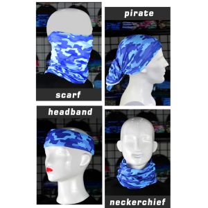 Customized 25*50cm Bandana Buff Headwear Cooling With Customized Design