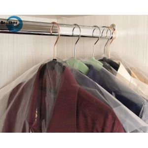 LDPE Transparent Clear Dry Cleaning Custom Printed Waterproof Plastic Garment