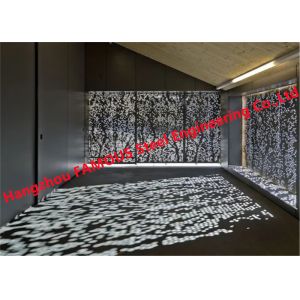 Perforated Screening Wall Panels PVDF Coated Aluminum Honeycomb Panel 20mm