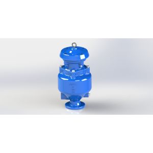 Electric Sewage Air Release Valve No Harm Liquid Spilling ≤80C Temperature