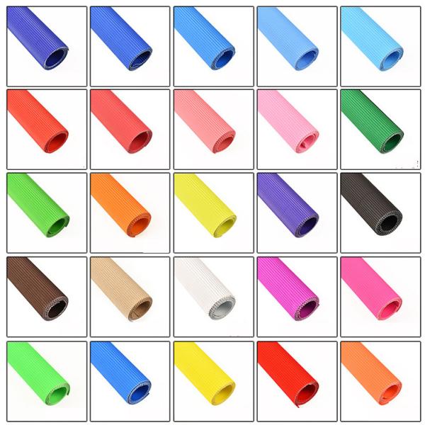 Colorful craft corrugated quilling paper for DIY toys / handcraft kids hand-craft diy material A4 size customer size