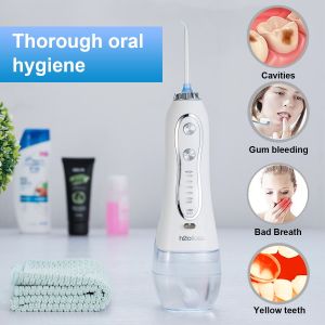 2024 Travel Teeth Cleaning Water Jet Flosser with USB Charging Cable IPX7