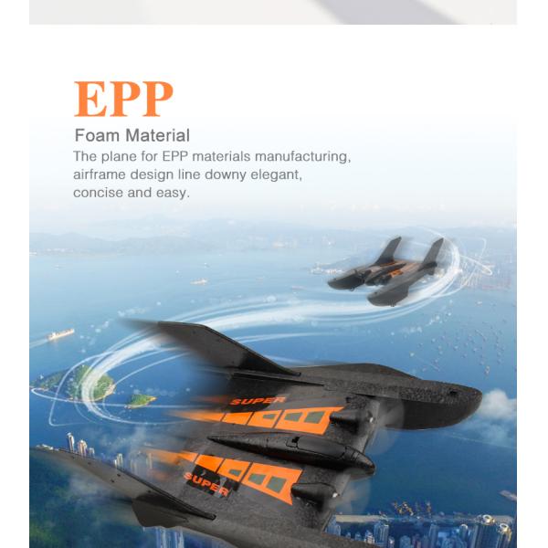 Package Includes Outdoor Electric Remote Control Aircraft Toy for Glider Airplane Adventure