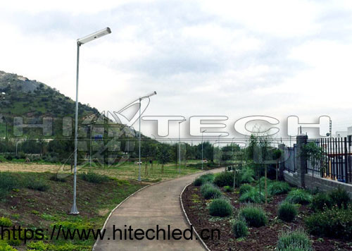 HT-SS-A240 2500lm~3500lm all in one integrated solar led street light, Farolas