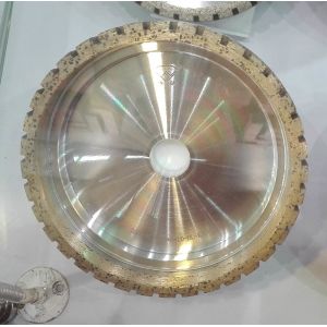 Quality Diamond wheels for glass beveling machine, with outside segment for sale