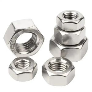 Hex Nut Din 934 Metal Building Materials Carbon Steel Galvanized M3-M30 Hex Head