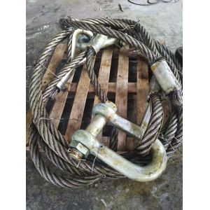 Buy cheap Shanghai Customized Steel Wire Rope Sling for Construction Structures from wholesalers