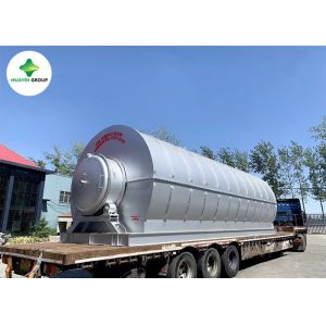 China 1 Ton Plastic Pyrolysis Machine For Plastic To Oil Plant Easy Operating on sale