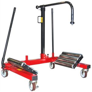 Heavy Duty 3000LBS Rugged Hydraulic Wheel Dolly 4 Piece Set