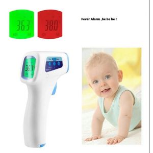 1 Second Testing Medical Non Contact Infrared Thermometer Digital LCD Display IR