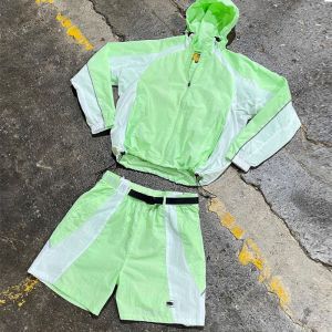Oem Service Streetwear Matching Short Sweatsuit Short Sleeve Jogging Suits