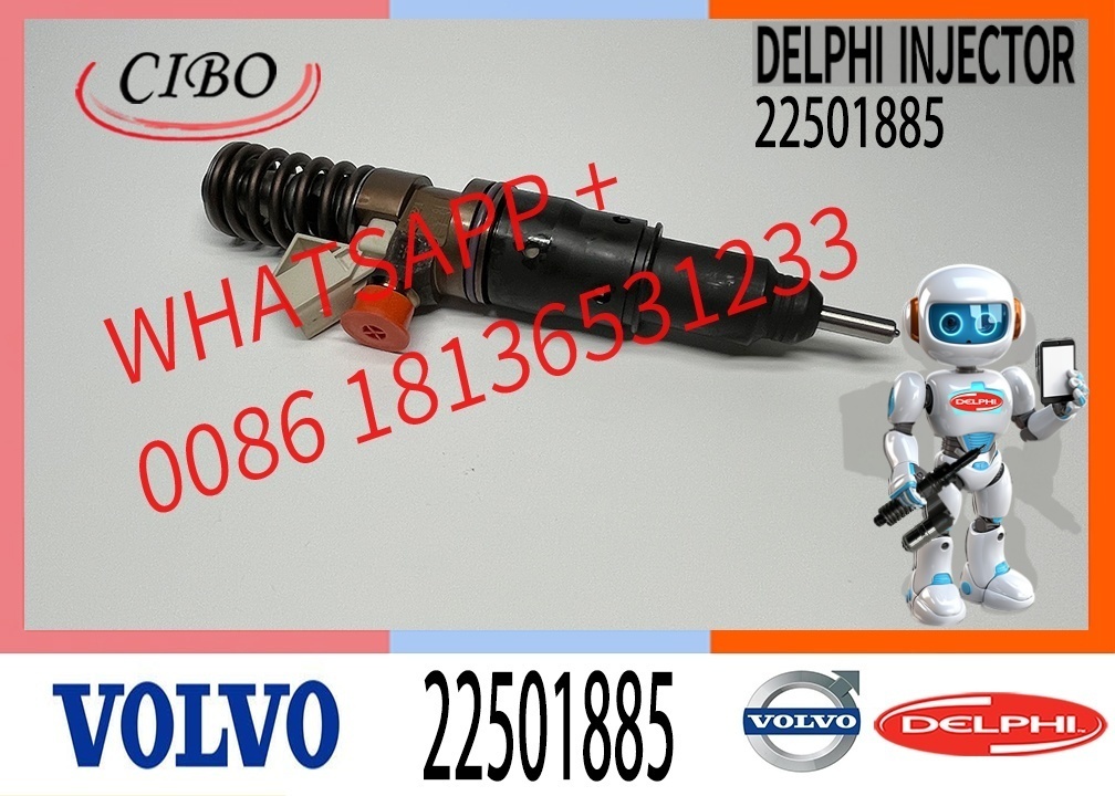 Diesel Injector 22501885 BEBE1R16001 BEBE1R16101 BEBE1R16201 For Vol-vo Engine D13 D13K FH460 FM420 FM460 FMX460
