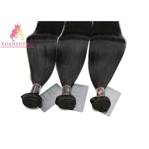 Unprocessed Straight Hair Bundles No Shedding And No Tangle 100g / 105g