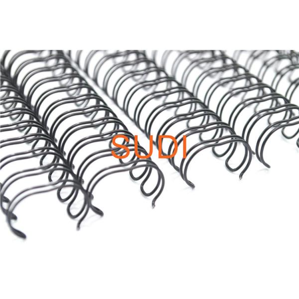 180 Sheets 7/8 Inch 20.6mm Steel Core Black Binding Wire