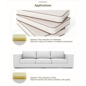 PU Foam Mattress Hot Melt Contact Adhesive Glue Eco Friendly