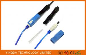 Quality FTTH FIC SC Fusion Splice-on Connector, SC /  PC Field Installable Connector for sale