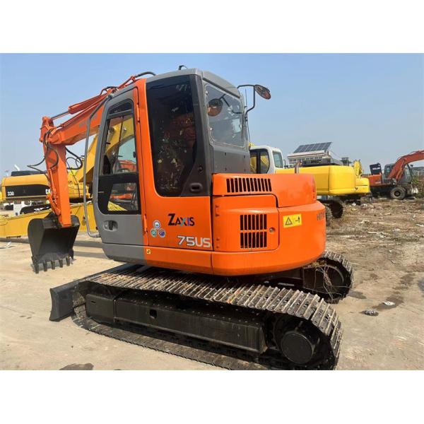 Buy Used Hitachi ZX75US Mini Excavator Used 7.5 Ton Hitachi ZX75 Mini Excavator Digger at wholesale prices