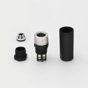 KRONZ M8 Circular Connector with 3/4/5 Pin A/B-coding and PBT/PA Material for
