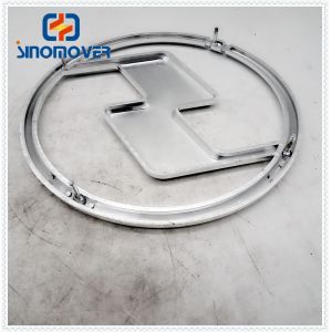 Rubber Metal Truck Symbol DZ1600930003 Shacman Spare Parts