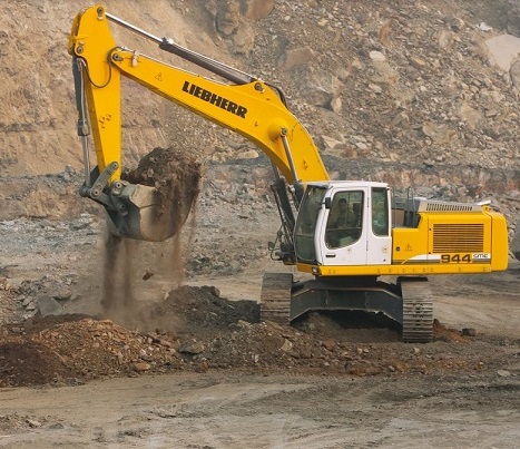 Medium Backhoe Mining Excavator Buckets For Liebherr R944