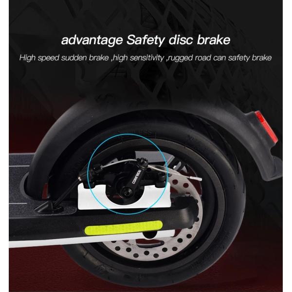 Portable Adult Electric E Scooter 36V 7.5Ah 8.5 Inch Double Wheels Load 100KG