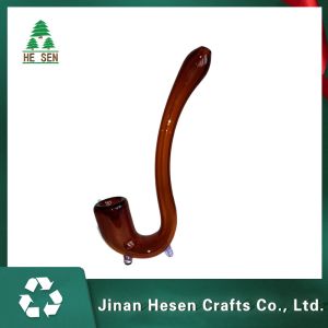 China 145g 9 Inch Glass Hand Pipe For Dry Herb Smoking on sale