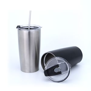 20OZ Wholesale Car Double Wall Stainless Steel Vacuum Mugs Travel Water Bottle