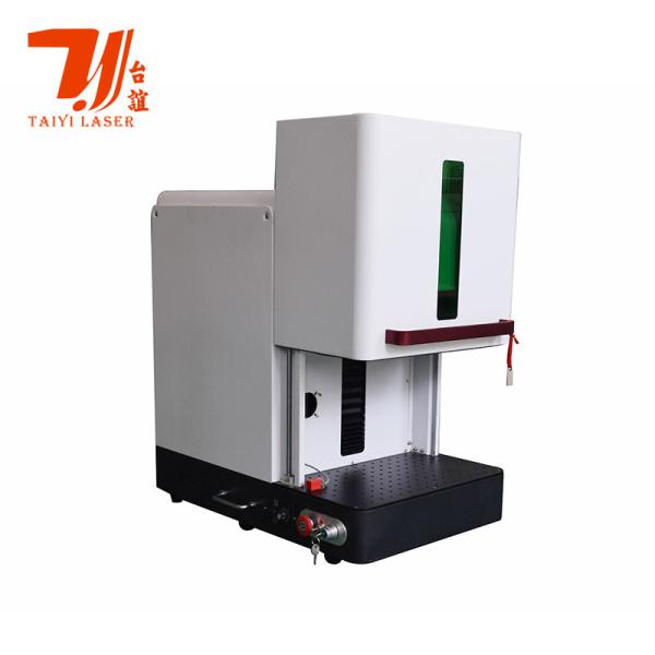 Buy Enclosed Raycus IPG JPT Mopa Fiber Laser Marking Machine at wholesale prices