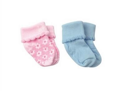 Buy Custom logo, desigm Toddlers Turnup Socks Baby Soft Socks at wholesale prices