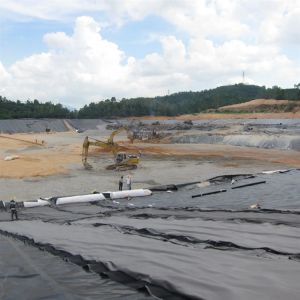 0.1mm-2.5mm Thickness Waterproof Geomembrane for Fish Farm Pond in Mine Industry