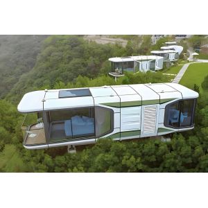 Customizable Capsule Mobile Home Durable Capsule Container House