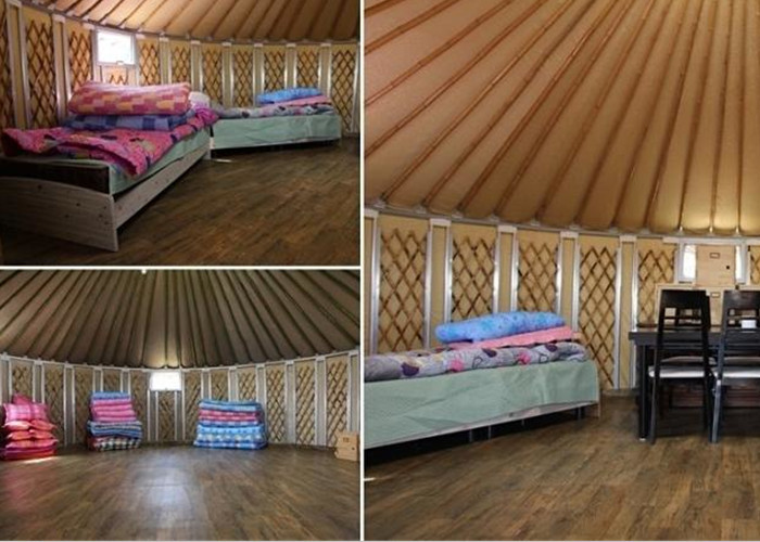 Multi Functional Mongolian Yurt Tent , Portable Family Camping Yurts Tents