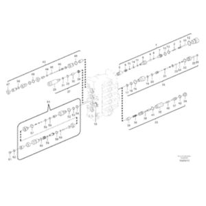 VOE14543998 14543998 Relief Valve Vo-lvo Excavator EC210B