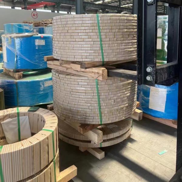 Cold Rolled Stainless Steel Coils Strip Sus301 Eh Jis G4313 Deburred Edges
